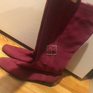 Pink boots